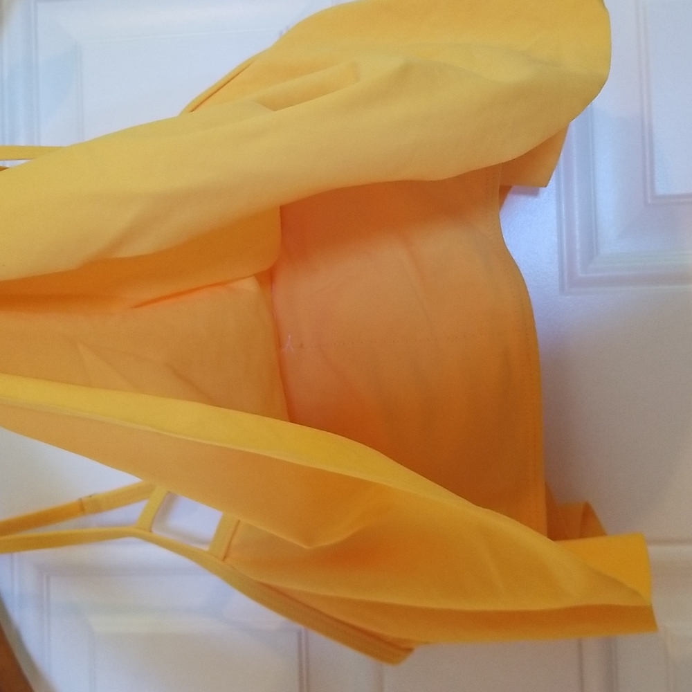 XL ruffle flowy bathing suit top - Picture 3 of 6